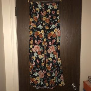 Forever21 Floral Maxi Skirt